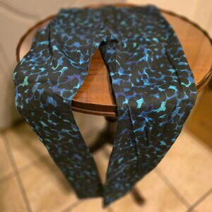 🔥 NWT J Brand Indigo Ink Blot Black Blue Aqua Super Skinny Jeans Size 26